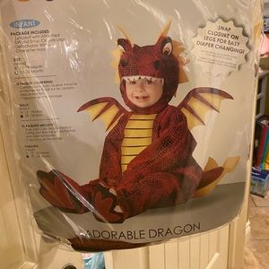 California Costumes Adorable Red Dragon Costume 18-24 months